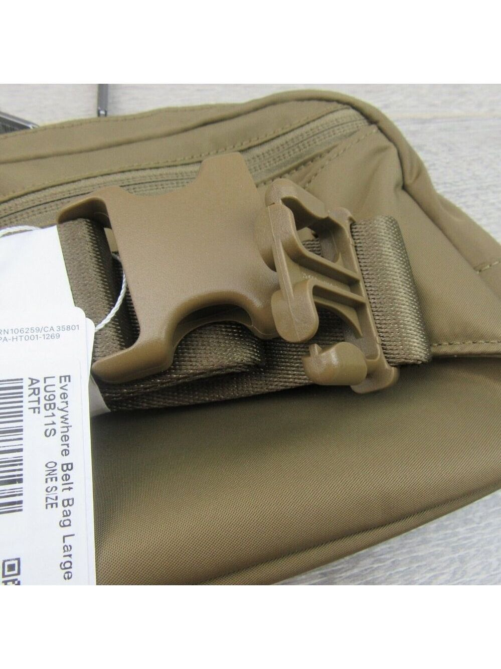 Lululemon Everywhere Belt Bag Large Artifact (2L) Travel Vacation NEW - Picture 9 of 15